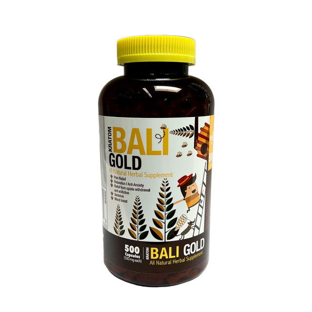 Bumble Bee Kratom Capsules - Bali Gold