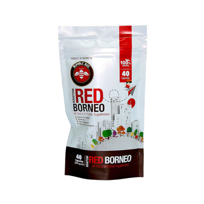 Bumble Bee Kratom Capsules - Red Borneo