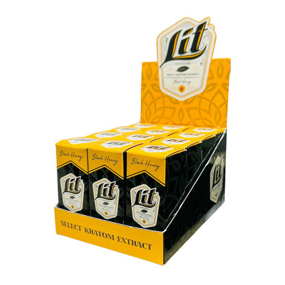 Lit Culture Kratom Extract Shot 15ml - Black Honey