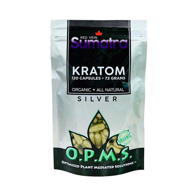 O.P.M.S.® Silver Capsules – Red Vein – SUMATRA