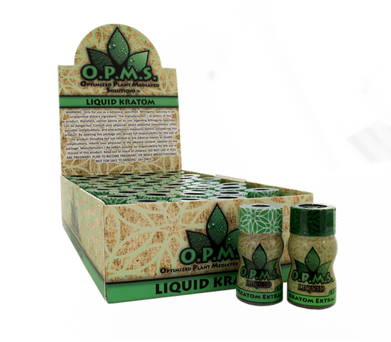 O.P.M.S.® Gold LIQUID Kratom Extract Shot