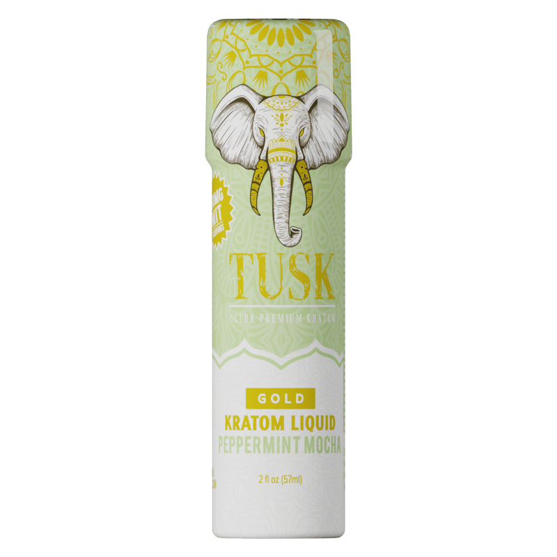 Tusk Gold Kratom Shot 2oz - 150MG MIT