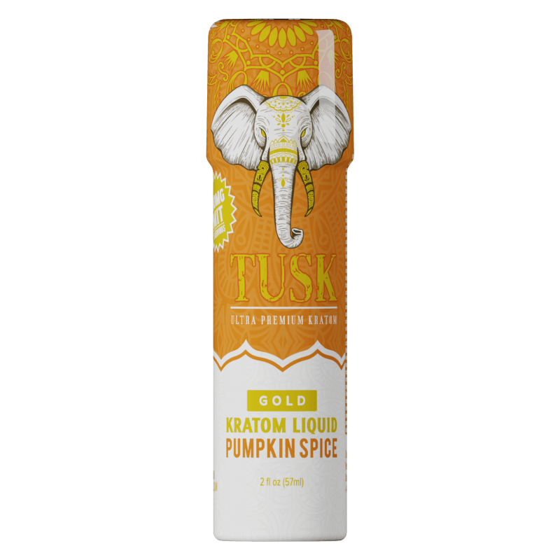 Tusk Gold Kratom Shot 2oz - 150MG MIT