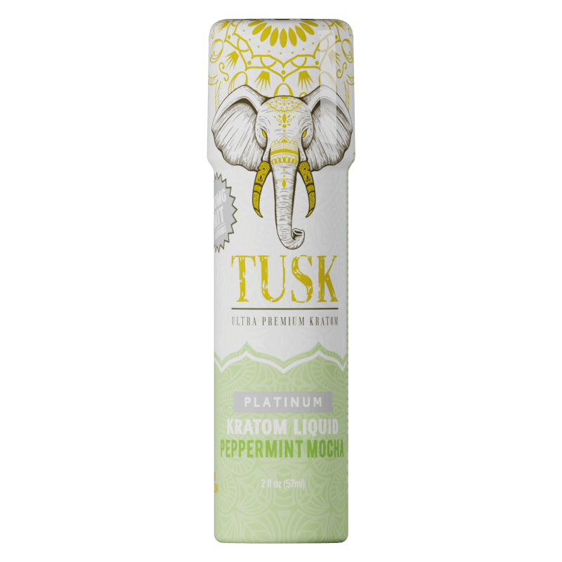 Tusk Platinum Kratom Shot 2oz - 300MG MIT