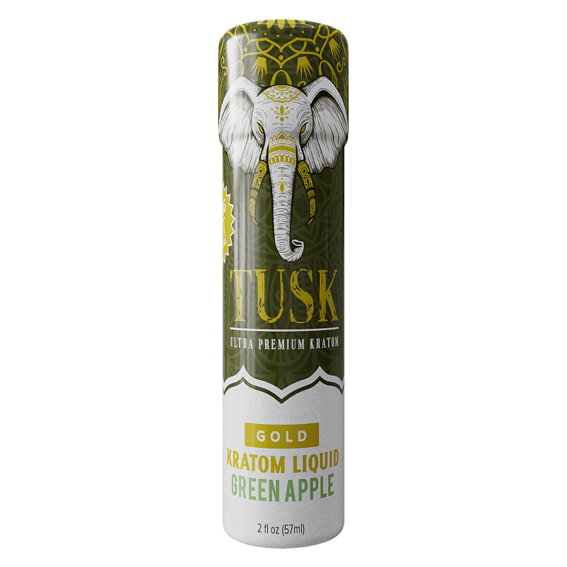 Tusk Gold Kratom Shot 2oz - 150MG MIT