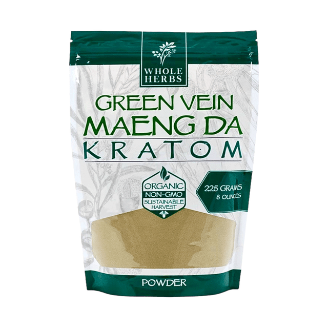 Whole Herbs Kratom Powder - Green Maeng Da