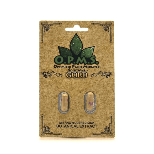 O.P.M.S.® Gold Kratom Extract Capsules